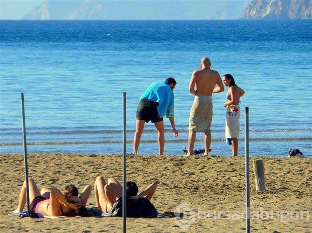 Aralık ayında deniz keyfi