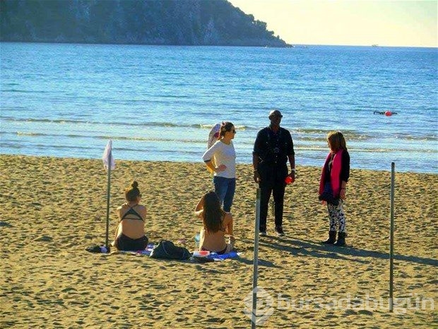 Aralık ayında deniz keyfi