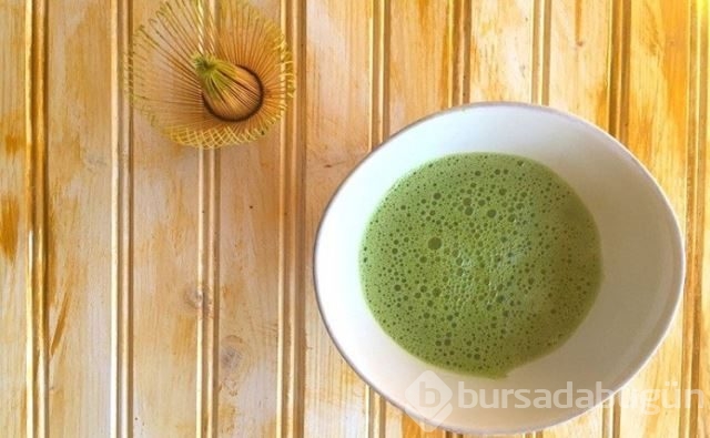 Kilo vermede yeni trend matcha!