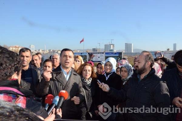CHP'li vekil işçilere destek verdi