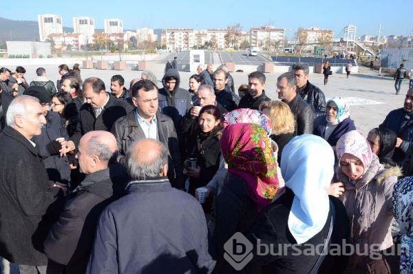 CHP'li vekil işçilere destek verdi