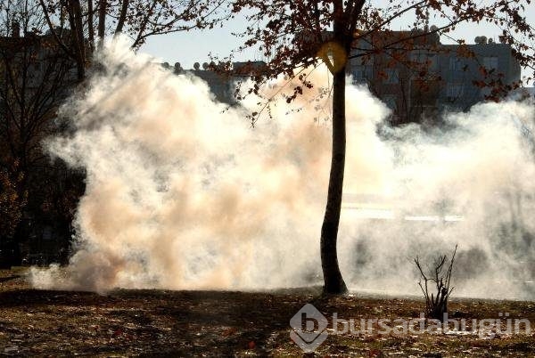 Sur'da yürüyüşe polis müdahalesi!