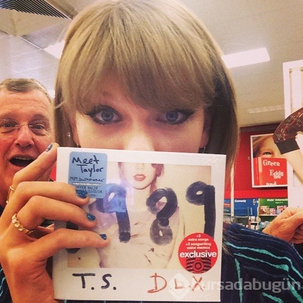 Instagram'ın kraliçesi: Taylor Swift