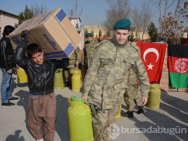 TSK'dan Afganistan'a "kış" yardımı