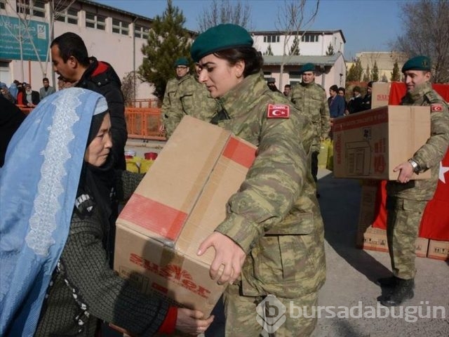 TSK'dan Afganistan'a "kış" yardımı