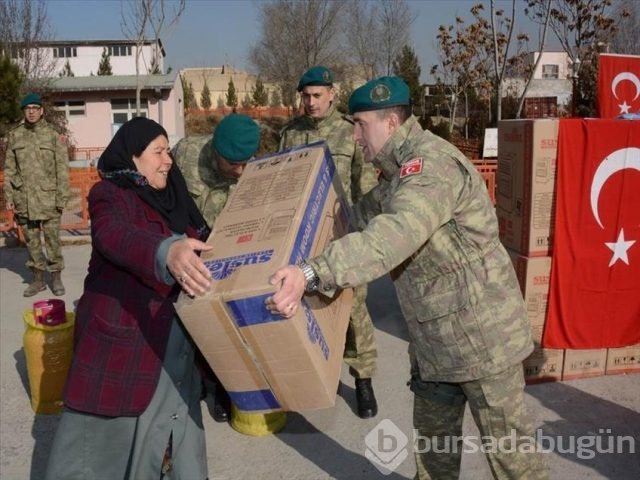 TSK'dan Afganistan'a "kış" yardımı