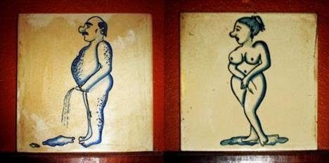 İlginç WC amblemleri