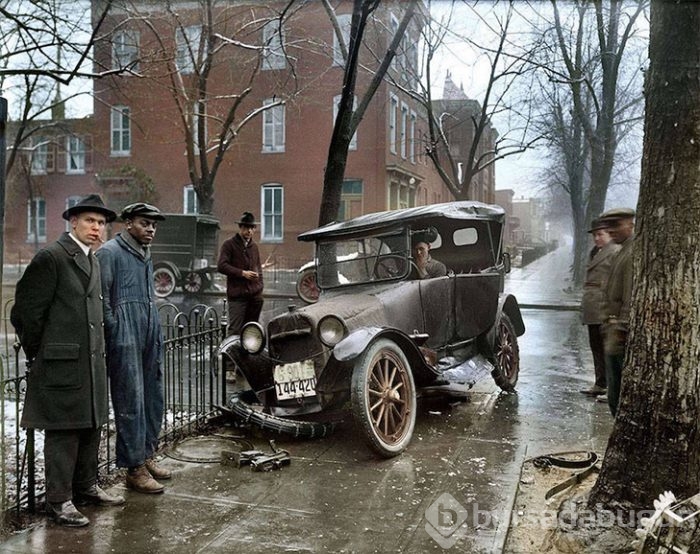 Tarihi fotoğraflar renklendi
