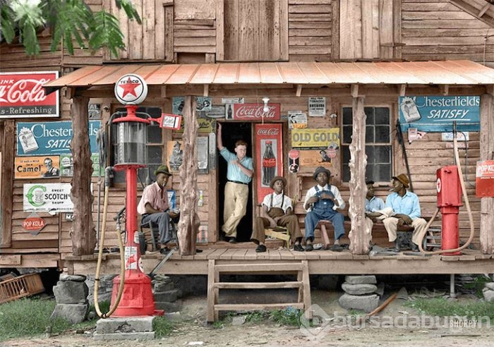 Tarihi fotoğraflar renklendi