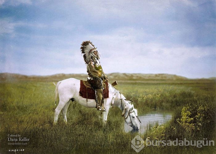 Tarihi fotoğraflar renklendi