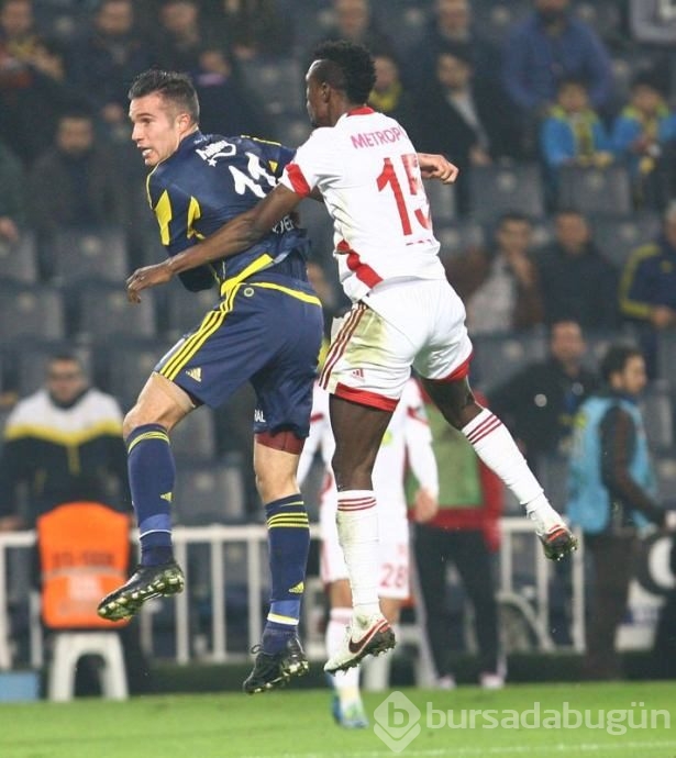 Fenerbahçe-Sivasspor maçından kareler