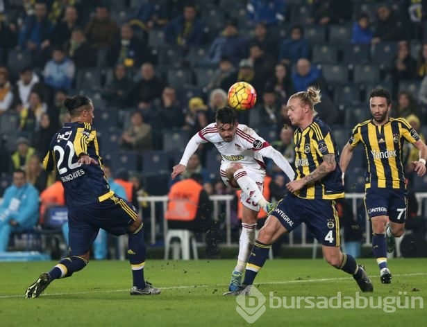 Fenerbahçe-Sivasspor maçından kareler
