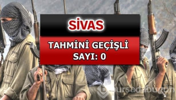 İşte PKK'lı hainlerin il il dağılımı