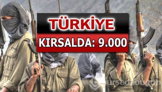 İşte PKK'lı hainlerin il il dağılımı
