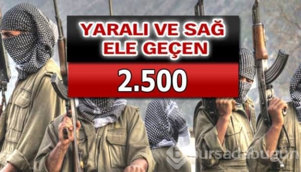 İşte PKK'lı hainlerin il il dağılımı