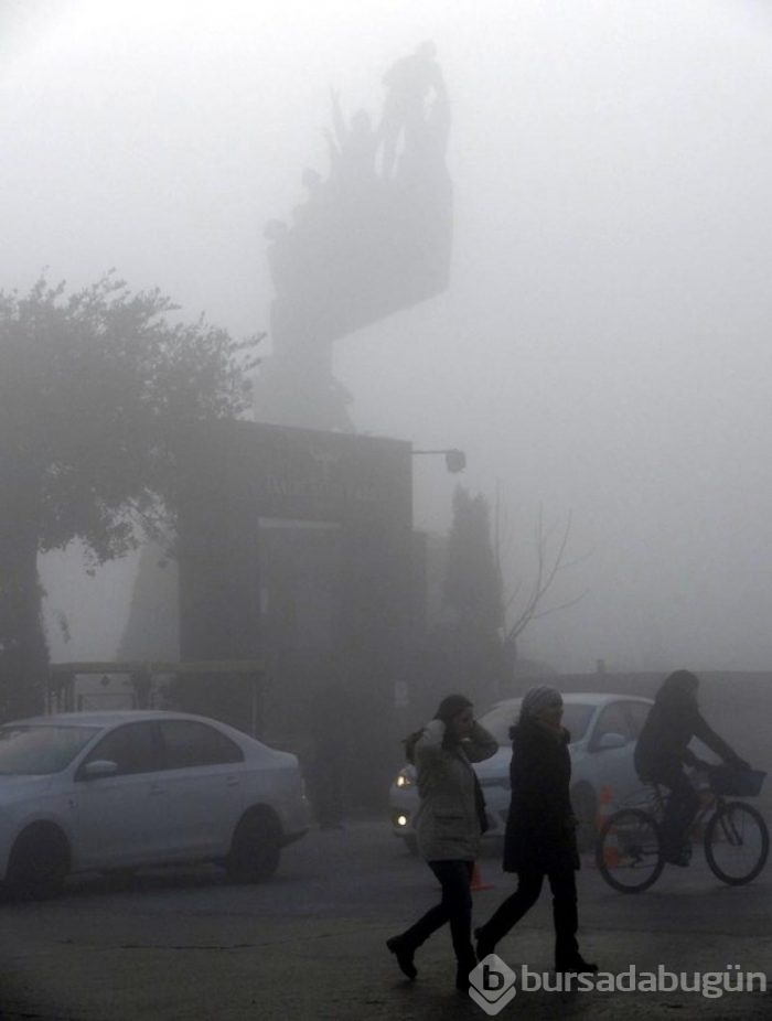 Çanakkale Boğazı'nda yoğun sis