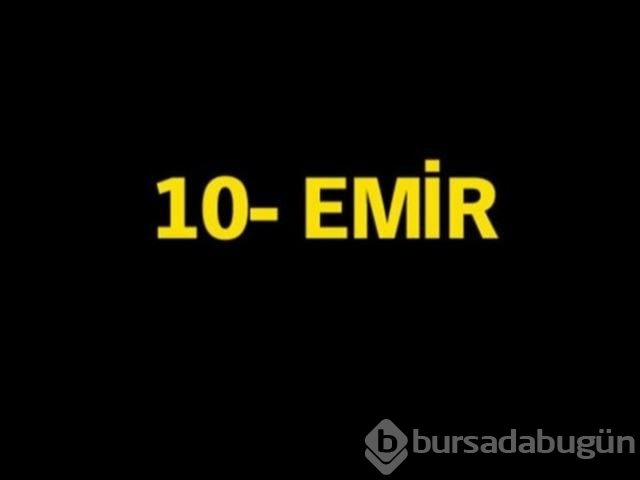 En çok koyulan kız ve erkek isimleri