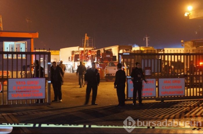 Harem Limanı'nda korkutan patlama