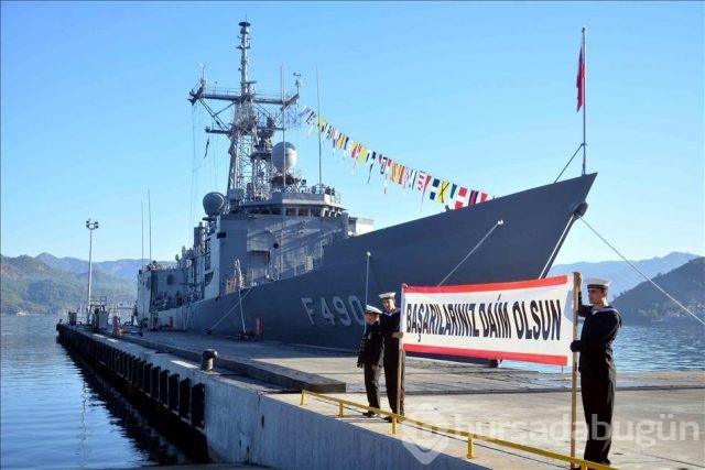 Gemlik Fırkateyni yurda döndü