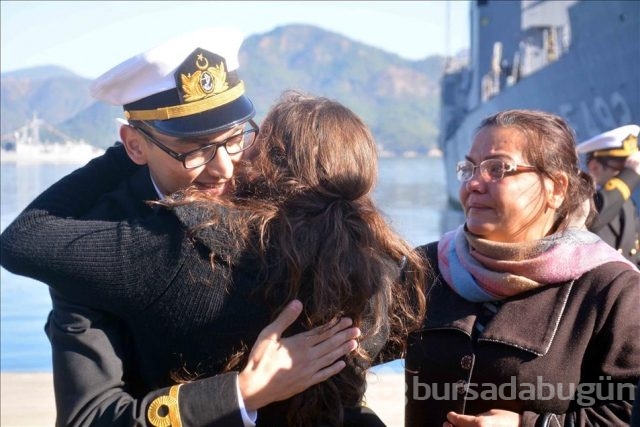 Gemlik Fırkateyni yurda döndü