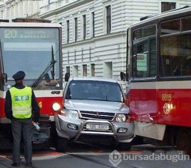 En ilginç trafik kazaları