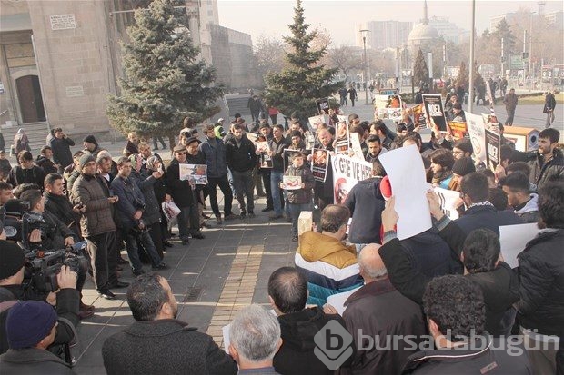 Kayseri'de "Noel" protestosu