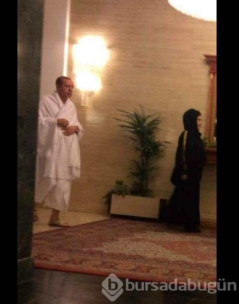 Kabe'nin kapısı Erdoğan için açıldı