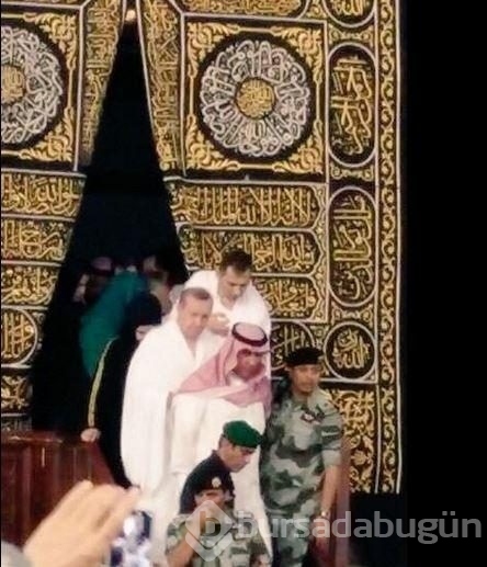 Kabe'nin kapısı Erdoğan için açıldı