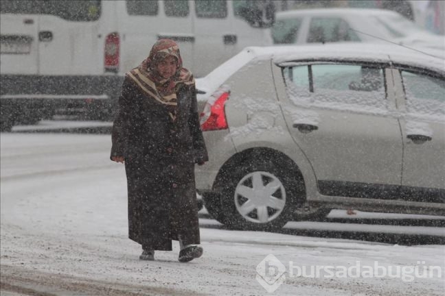Ülke'nin dört bir yanından kar manzaraları