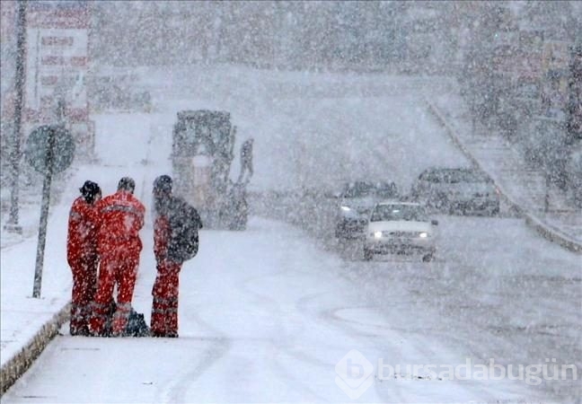 Ülke'nin dört bir yanından kar manzaraları