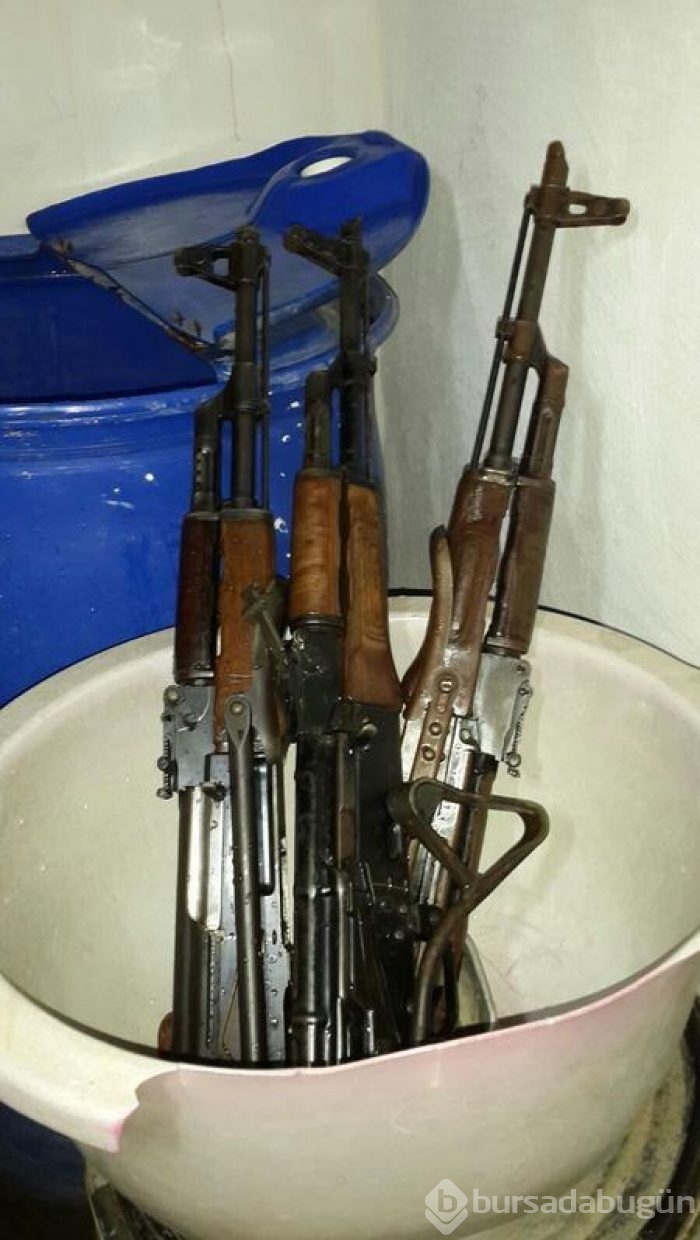 İşte PKK'nın ''hafif'' silahları