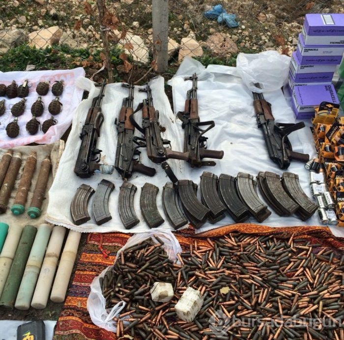 İşte PKK'nın ''hafif'' silahları