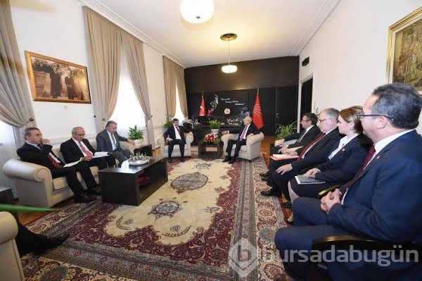 Davutoğlu Kılıçdaroğlu ile buluştu