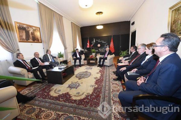 Davutoğlu Kılıçdaroğlu ile buluştu