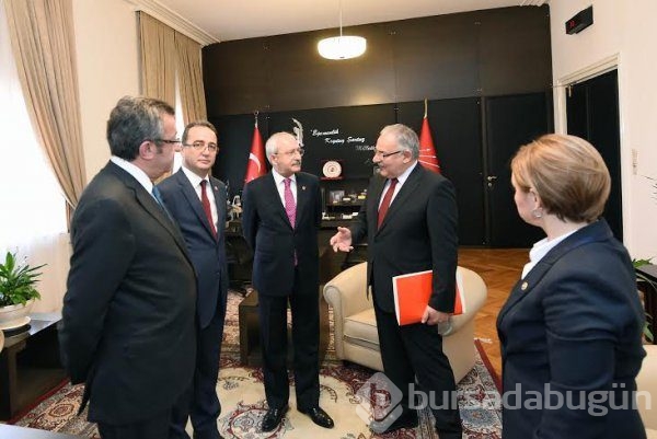 Davutoğlu Kılıçdaroğlu ile buluştu