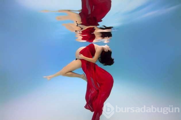 Böyle hamilelik fotoğrafları görmediniz