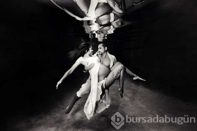 Böyle hamilelik fotoğrafları görmediniz