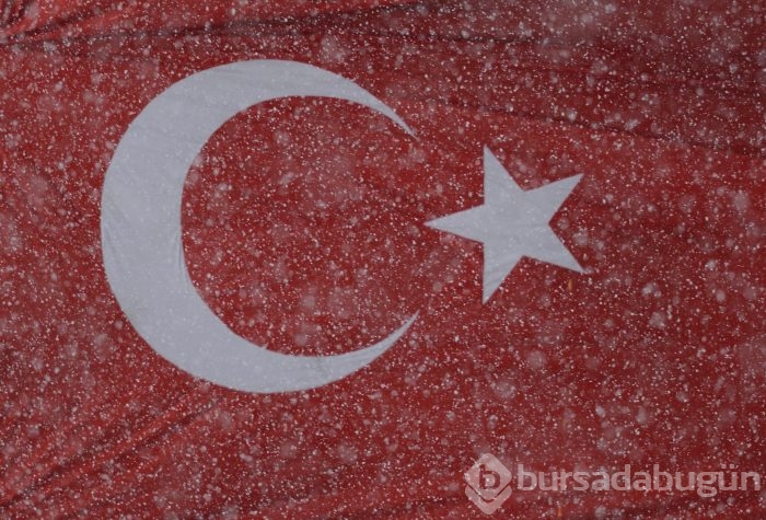 Bursa'dan kar manzaraları