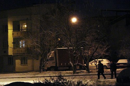 Bursa'dan kar manzaraları