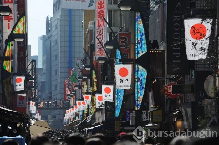 Tokyo'da yeni yıl alışverişi
