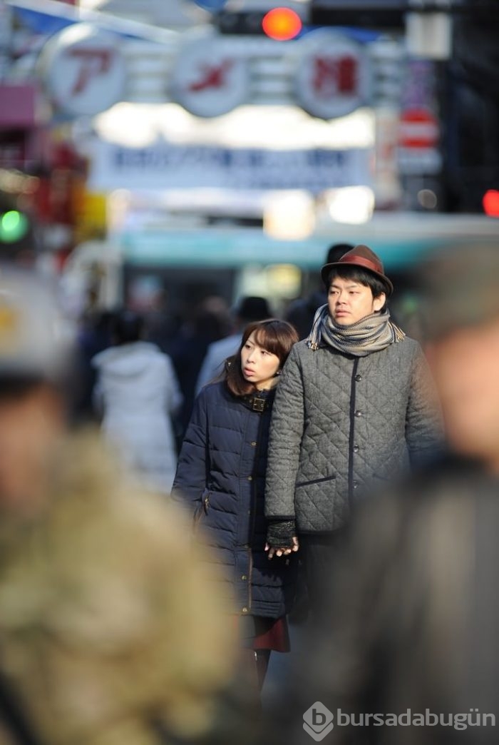 Tokyo'da yeni yıl alışverişi
