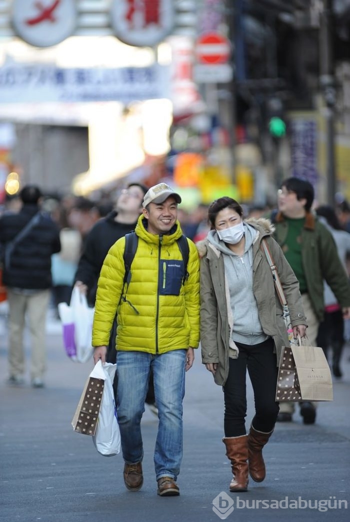 Tokyo'da yeni yıl alışverişi
