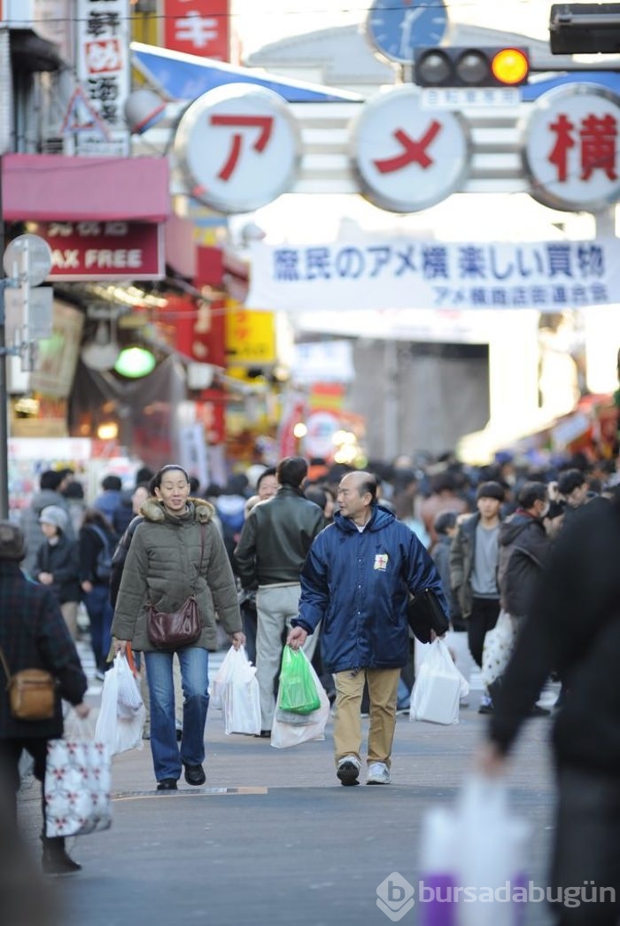Tokyo'da yeni yıl alışverişi
