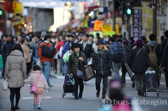 Tokyo'da yeni yıl alışverişi
