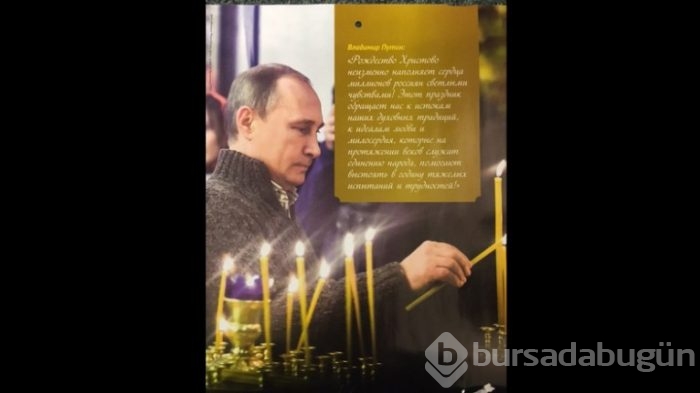 Vladimir Putin 2016 takvimi yayınlandı
