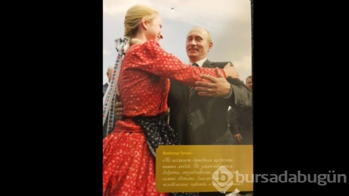 Vladimir Putin 2016 takvimi yayınlandı