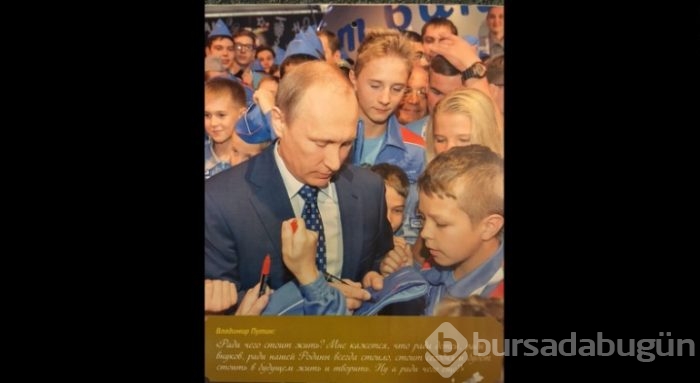 Vladimir Putin 2016 takvimi yayınlandı