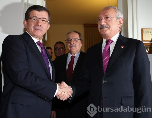 Davutoğlu-Kılıçdaroğlu görüşmesi