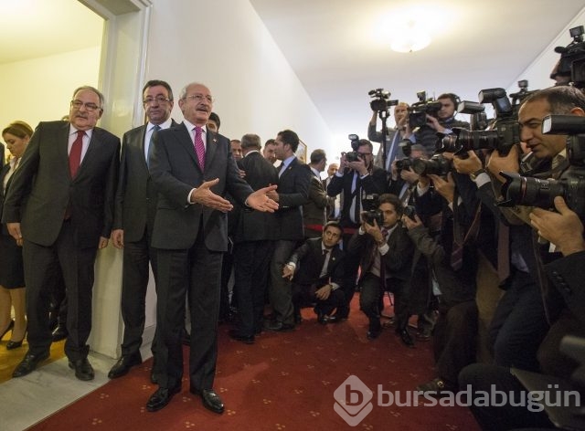 Davutoğlu-Kılıçdaroğlu görüşmesi