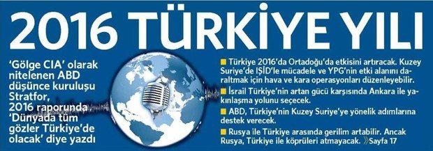 Günün gazete manşetleri - 31 Aralık 2015